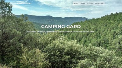 Le camping dans le Gard