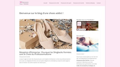 Le blog des chaussures pour femme