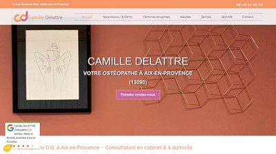 Ostéopathe D.O. à Aix pour une consultation en cabinet ou à domicile