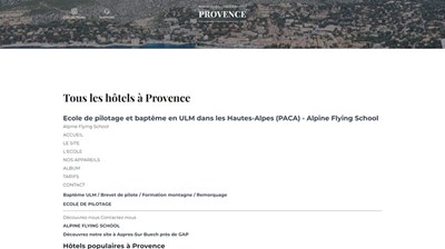 Formation ULM proche de Gap dans les Hautes-Alpes