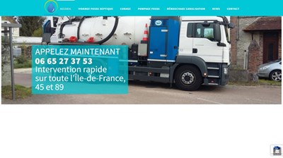 Vidange fosse septique Evry