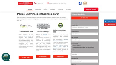 Cheminée et Cuisine Philippe