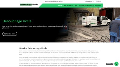 Débouchage Uccle