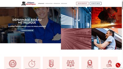rideau metallique