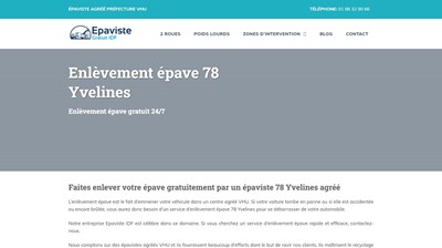 Enlèvement des épaves à Paris - 100% Gratuit