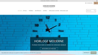 Horloge Moderne