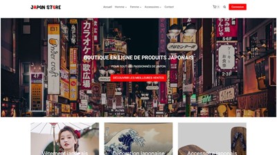 Japon Store : Kimonos japonais traditionnels pour hommes et femmes