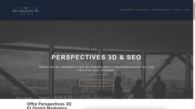 Perspectives 3d immobilier