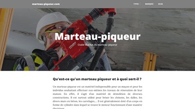 le marteau piqueur