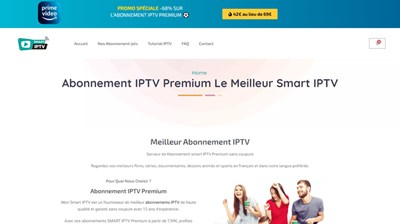Smart IPTV Meilleur Abonnement + 30000 Chà ine à partir de â¬9