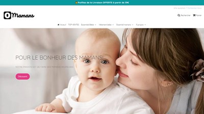 Vêtement pour bébé en ligne 