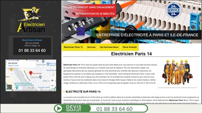 electricien paris 14