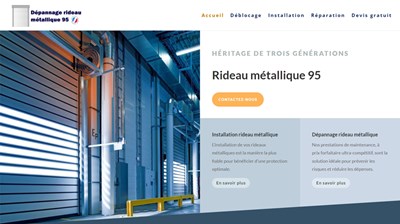 Dépannage rideau metallique