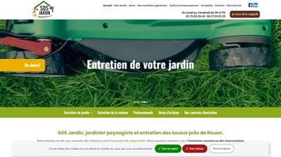 Jardinier Paysagiste Rouen - SOS-Jardin