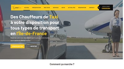 Sprint taxi : Société de transport à l'ile de France