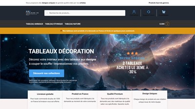 Tableau IA | Toile et tableau