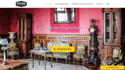 Vide Maison bruxelles