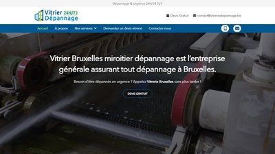 vitrier bruxelles