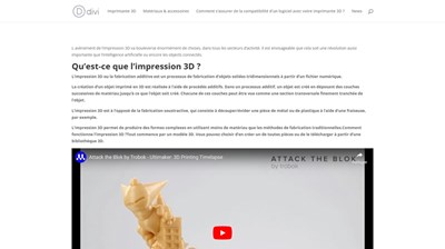 3d imprimante