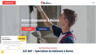 Entreprise de plomberie à Reims, A2C BAT