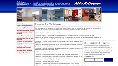 Allo Nettoyage, entretien et conciergerie en Suisse romande