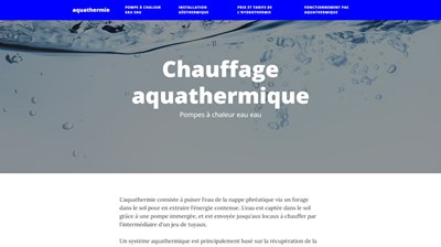 Aquathermie