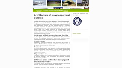 Guide de l'architecture durable