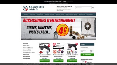 Armurerie Loisir - Vente dédié au tir sportif, loisir