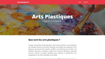 arts plastiques