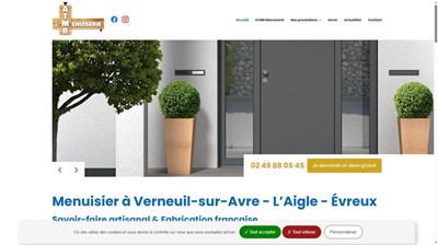 Faites poser votre portail par un menuiser expert à Verneuil, Vernouillet