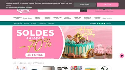 Articles de cake design et pâtisserie