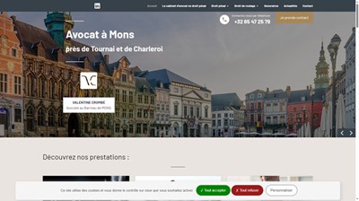 Avocat en droit de roulage à Mons, Valentine Crombé