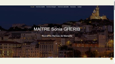Avocat pénaliste à Marseille, Sonia Gherib