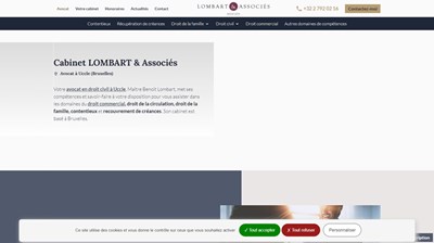 Avocat Uccle - Cabinet Lombart & Associés