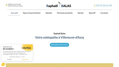 Ostéopathe pour nourrisson à Villeneuve-d’Ascq.