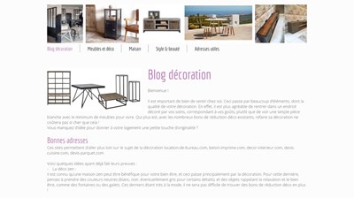blog décoration