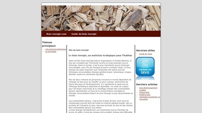 tout savoir sur le bois énergie