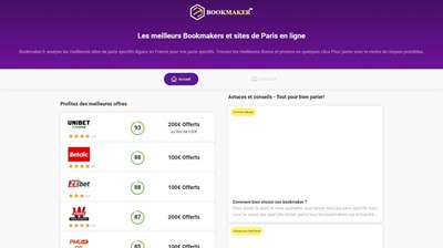 Les sites de bookmakers