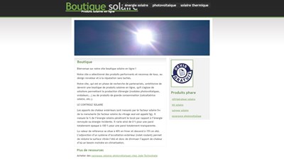la boutique du solaire