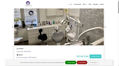 Cabinet de soins dentaires à Charleroi