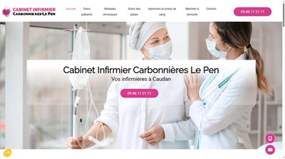 infirmières à Caudan