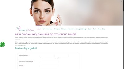 Chirurgie esthetique Tunisie