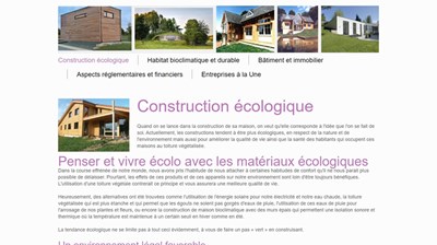 construire de façon écologique