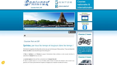 Sprintex: Coursier Paris et Ile de France