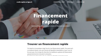 credit rapide en ligne