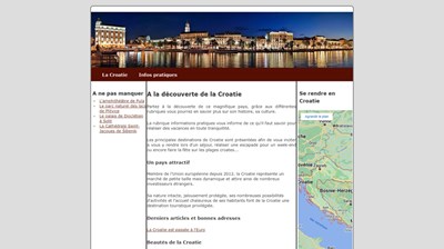 infos sur la Croatie