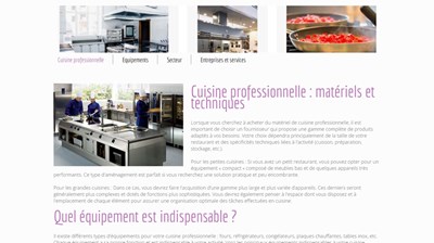 Cuisine profesionnelle