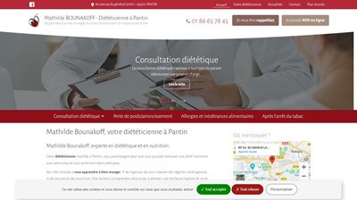 Conseils en nutrition à Pantin