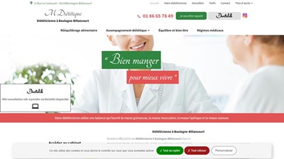 Régime médical, conseils diététiques à Boulogne-Billancourt
