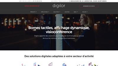 Fournisseur de dispositifs interactifs tactiles